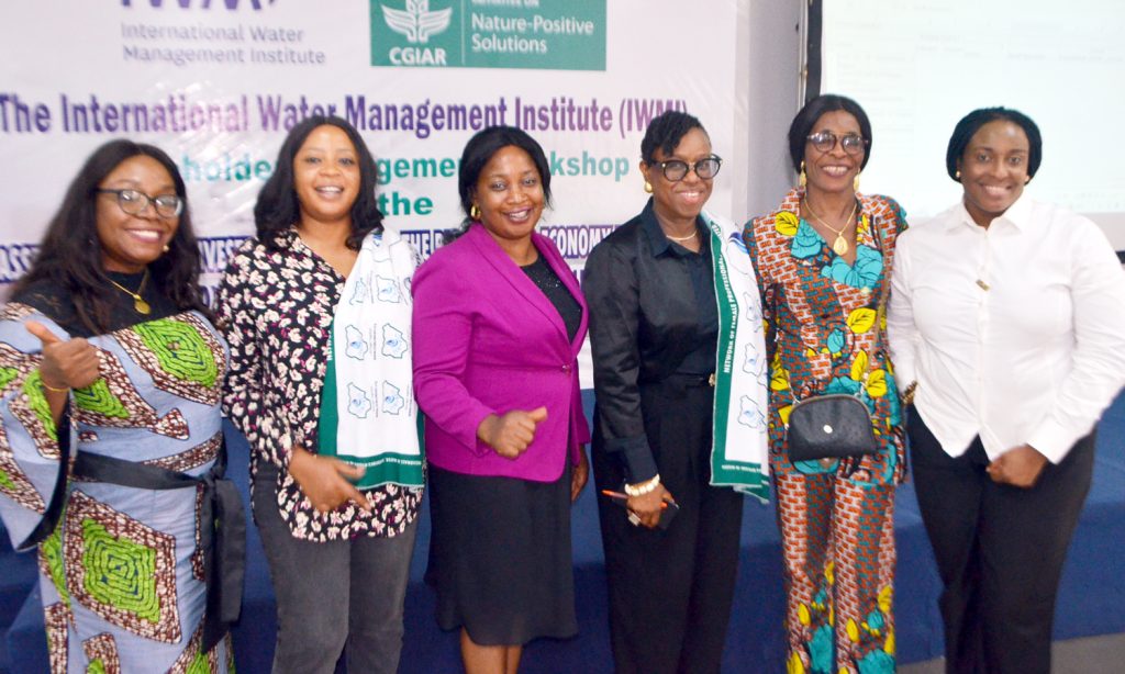A participants of the Assessment of the Investment Climate for Bio-Circular Economy in Nigeria workshop organised by The international Water Management Institute (IWMI).